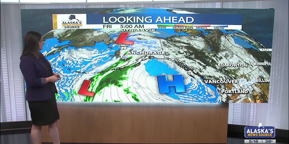 Back to back storms will deliver heavy rain, snow and wind to Alaska Back to back storms will deliver heavy rain, snow and wind to Alaska