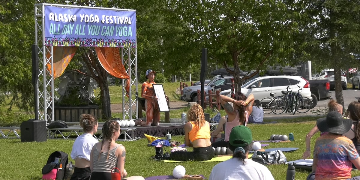 Alaska Yoga Festival draws people from across the state to Fairbanks