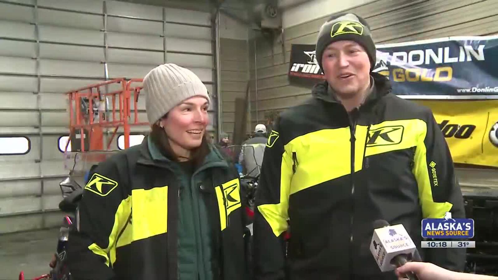 Iron Dog 2025 Ambassadors arrive in Nome. Proclass less than 24 hours out