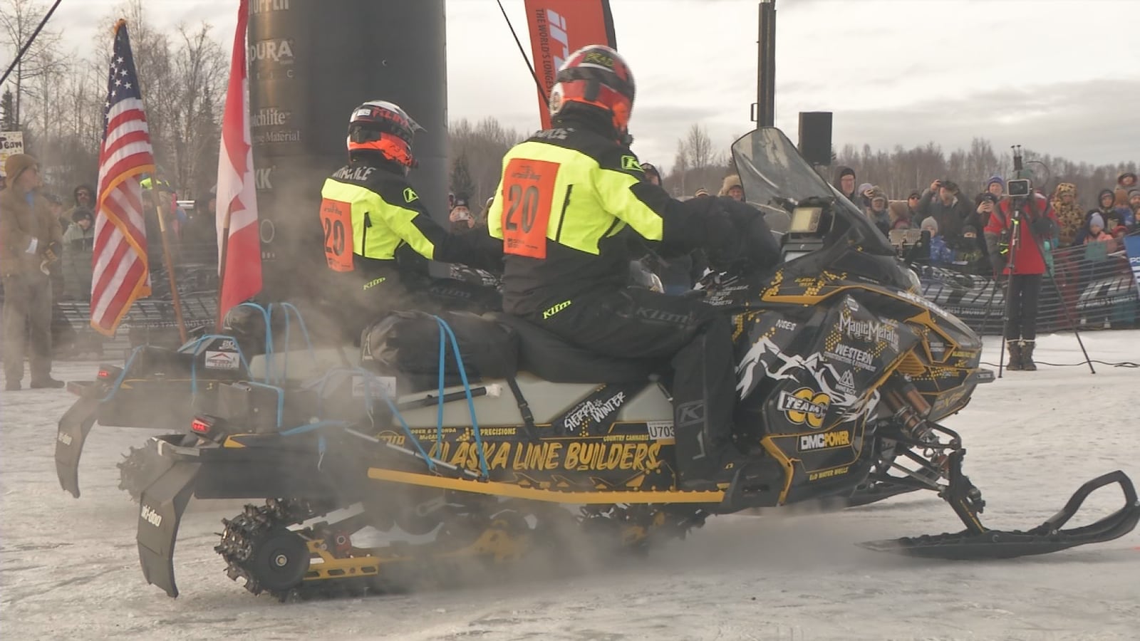 Iron Dog 2025 Pro Class leaders reach halfway point in Nome